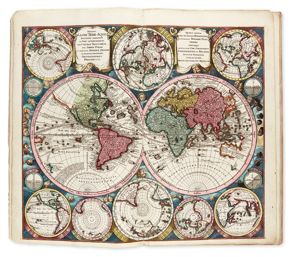 SEUTTER, MATTHAUS. Atlas Novus sive Tabulae Geographicae totius Orbis.